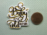 Second view of the Baby It's Cold Outside Needle Minder