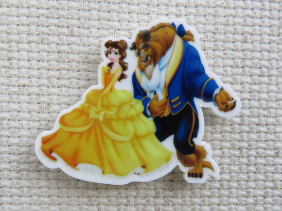 First view of Dancing Beauty and the Beast Needle Minder.
