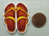 Second view of the A Pair of Beach Sandals Needle Minder