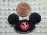 Second view of the Mouse Ears Hat Needle Minder