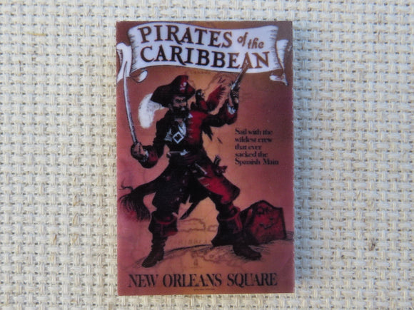 First view of Vintage Pirates of the Caribbean Poster Needle Minder.