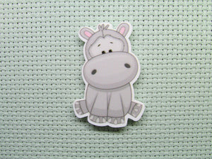 First view of the Cute Hippo Needle Minder