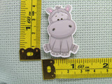 Third view of the Cute Hippo Needle Minder