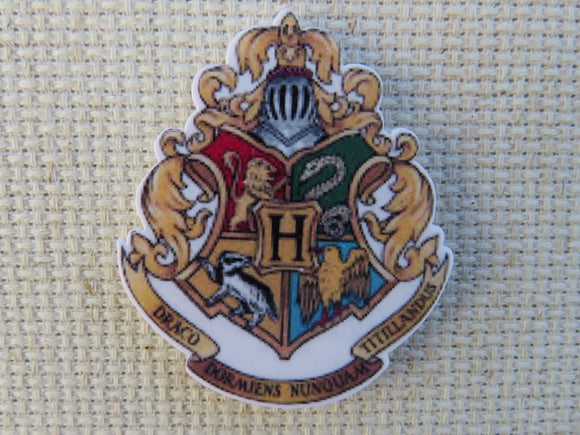 First view of H is for Hogwarts Needle Minder.