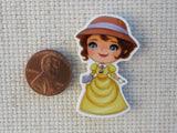 Second view of Jane with her Sketch Pad Needle Minder.