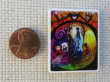 Second view of For the Love of Tim Burton Needle Minder.