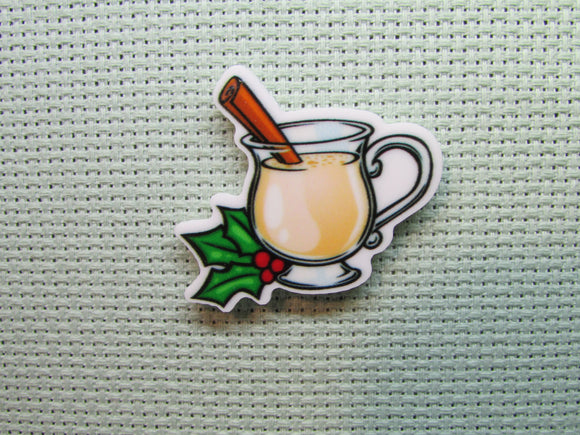 First view of the Holiday Cheer Eggnog/Christmas Drink Needle Minder