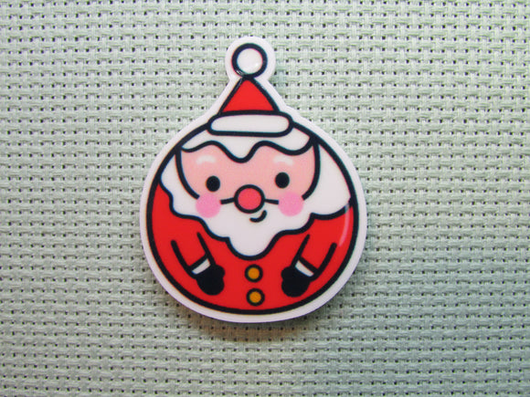 First view of the Santa Christmas Ornament Needle Minder