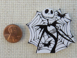 Second view of Jack with a Spider Web Needle Minder.