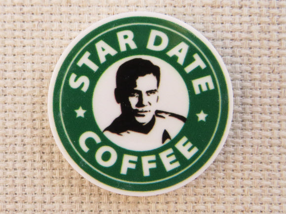 First view of Star Date Coffee Needle Minder.