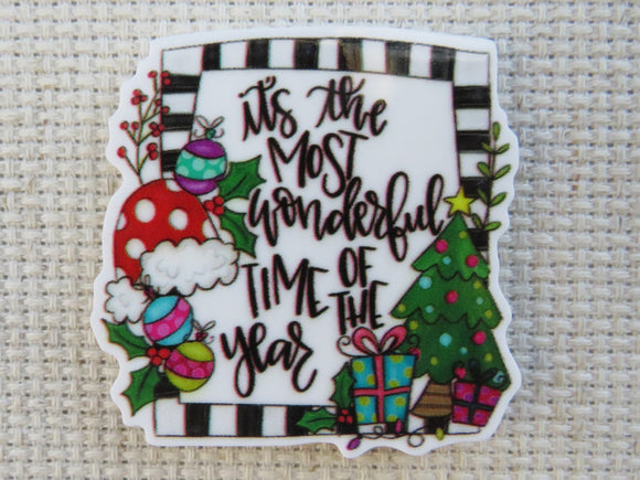 First view of It's The Most Wonderful Time of the Year Needle Minder.