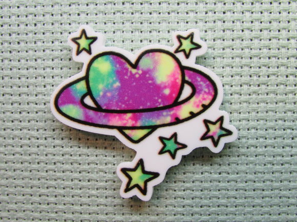 First view of the Heart Planet and Stars Needle Minder