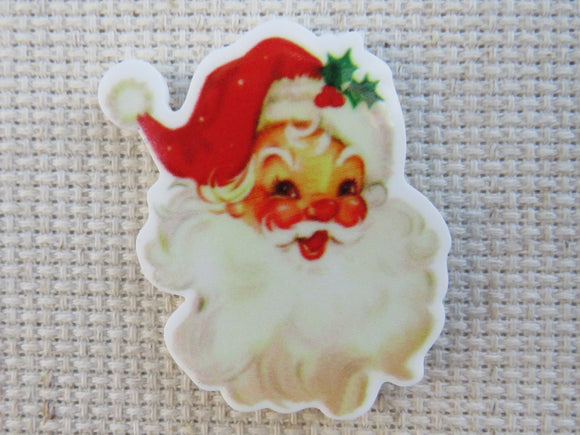 First view of Jolly Santa Face Needle Minder.
