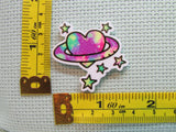 Third view of the Heart Planet and Stars Needle Minder