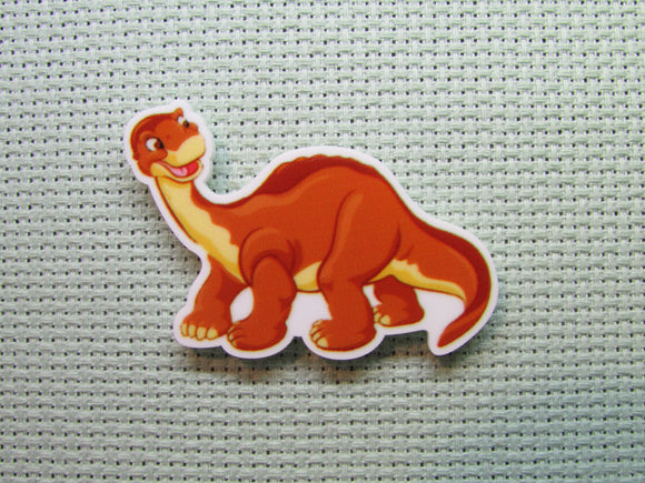 First view of the Long Neck Dinosaur Needle Minder
