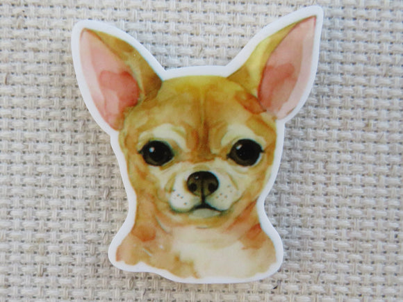 First view of Chihuahua Face Needle Minder.