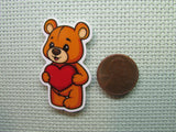 Second view of the Heart Bearing Bear Needle Minder
