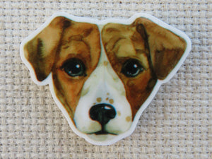 First view of Jack Russel Terrier Needle Minder.