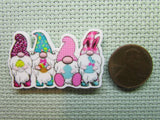 Second view of the Easter Egg Gnomes Needle Minder