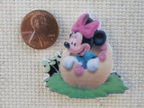 Second view of Minnie Mousse with and Easter Egg Needle Minder.