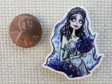 Second view of Emily the Corpse Bride Needle Minder.