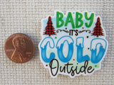 Second view of Baby It's Cold Outside Needle Minder.