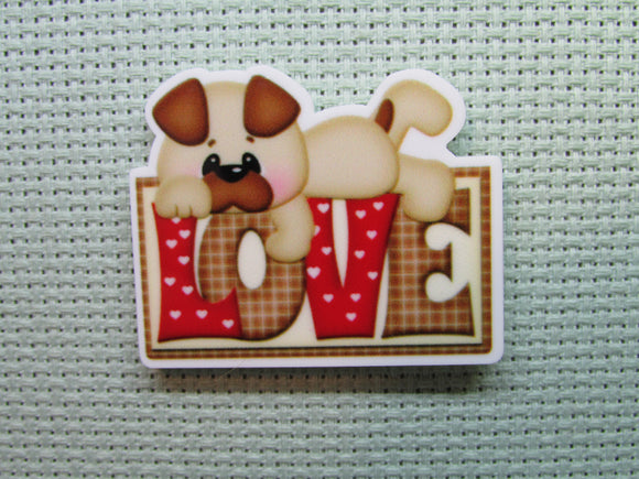 First view of the Puppy Love Needle Minder