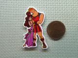 Second view of the Hercules and Megara Needle Minder