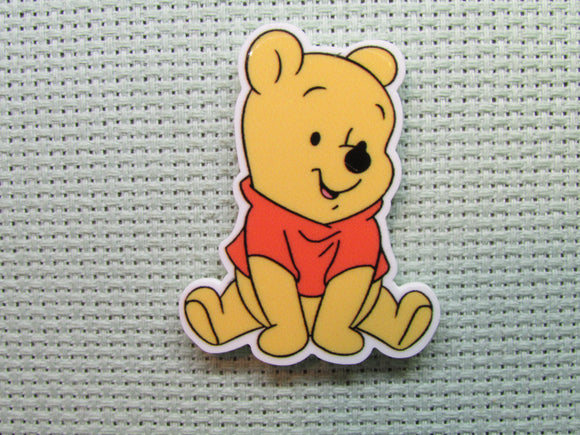 First view of the Pooh Bear Needle Minder