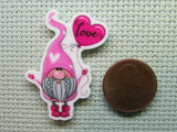 Second view of the Love Gnome Needle Minder