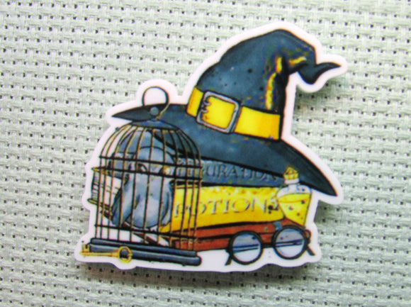First view of the Yellow Potion Books Needle Minder