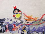 Second view of the Snow White Needle Minder