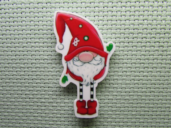 First view of the Red Gnome Needle Minder