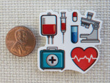Second view of For the Love of Nursing Needle Minder.