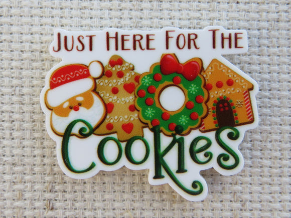 First view of I'm Just Here for the Cookies Needle Minder.