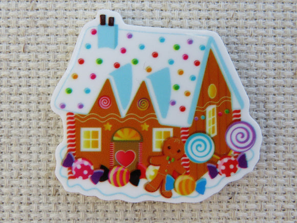 First view of Yummy Gingerbread House Needle Minder,.