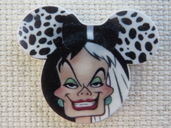 First view of Cruella Mouse Ears Needle Minder.