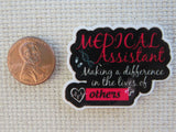 Second view of Medical Assistant Needle Minder.
