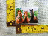 Third view of the A Trio of Horses Needle Minder