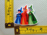 Third view of the Aurora's Fairies, Merryweather, Flaura and Fauna Needle Minder