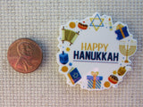 Second view of Happy Hanukkah Needle Minder.