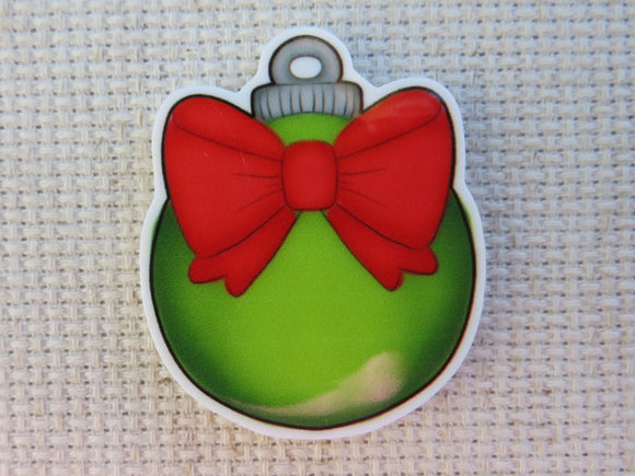 First view of Green Ornament Needle Minder.