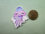 Second view of the Smiling Squid Needle Minder