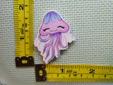 Third view of the Smiling Squid Needle Minder