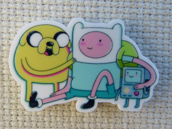 First view of Jake, Finn and BMO Needle Minder.