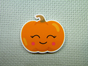 First view of the Smiling Pumpkin Needle Minder