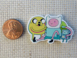 Second view of Jake, Finn and BMO Needle Minder.