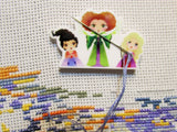 Third view of the Sanderson Sisters Needle Minder