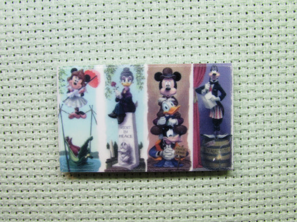First view of the Haunted Mansion Posters with mickey Characters Needle Minder