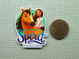 Second view of the Spirit Horse and Rider Needle Minder